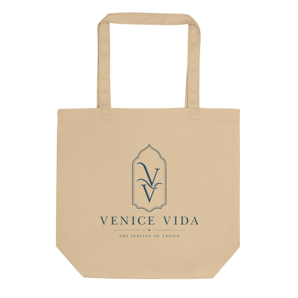 Signature Market Tote close-up, Venice Vida coastal tote detail
