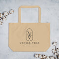 Mediterranean Carryall Tote, large coastal tote from Venice Vida