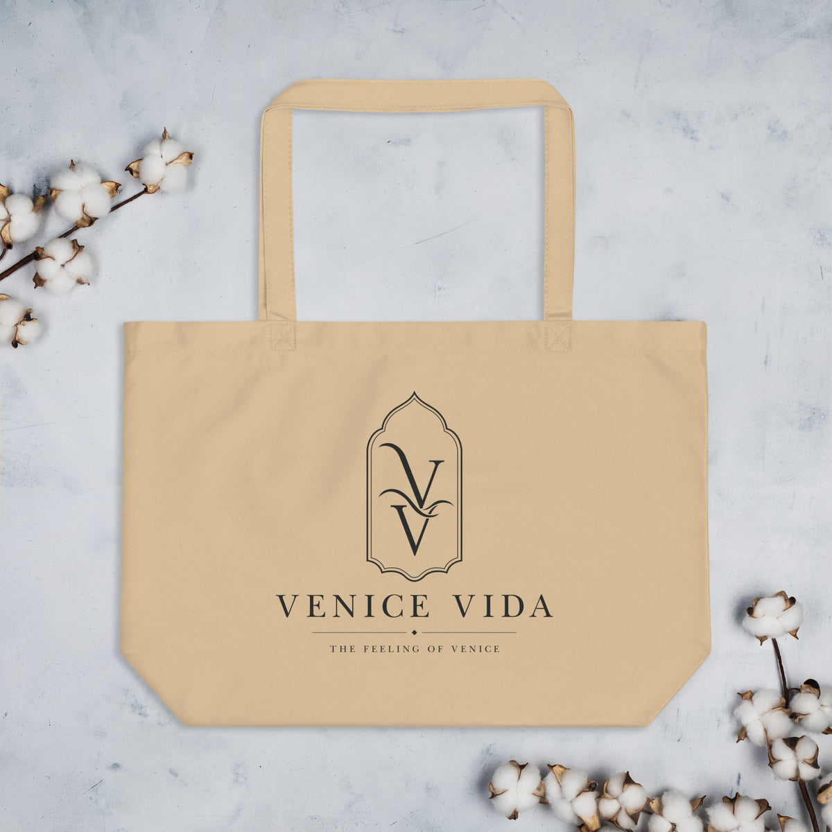 Mediterranean Carryall Tote, large coastal tote from Venice Vida