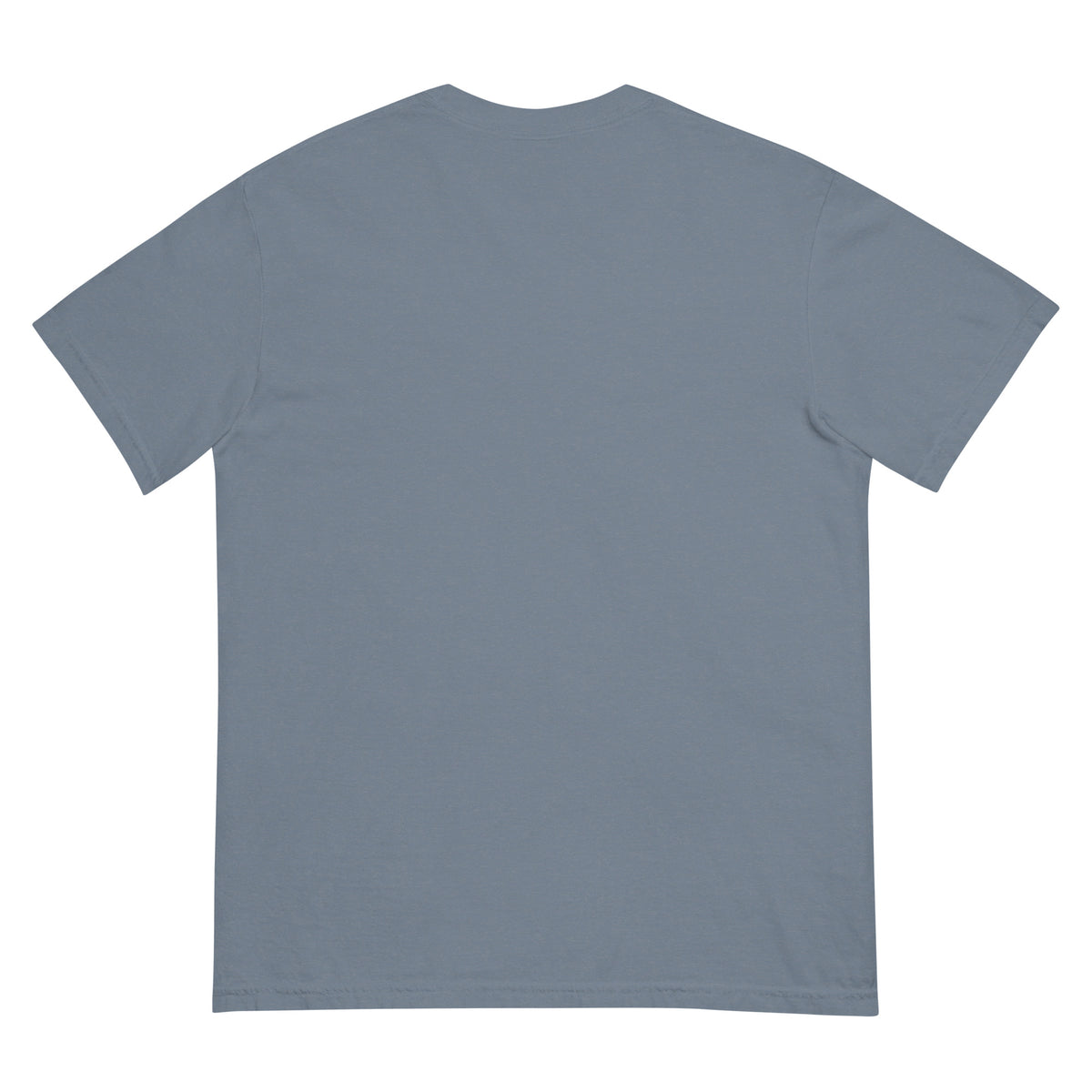 Signature Mark Tee close-up, Comfort Colors coastal statement tee