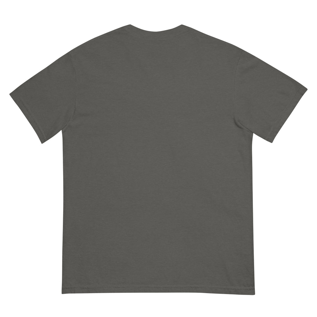 Afterglow Statement Tee close-up, Comfort Colors coastal statement tee