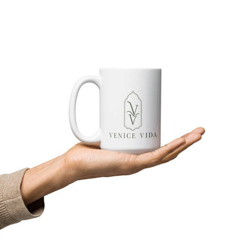Banyan Mug, coastal coffee mug from Venice Vida
